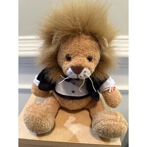 Ritz-Carlton Lion Plush Stuffed Animal Tuxedo Hotel Mascot